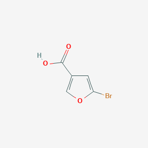 molecular formula C5H3BrO3 B1281972 5-溴呋喃-3-羧酸 CAS No. 58832-36-3