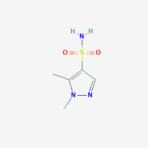 molecular formula C5H9N3O2S B1281980 1,5-Dimethyl-1H-pyrazole-4-sulfonamide CAS No. 88398-55-4