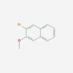 molecular formula C11H9BrO B1281993 2-Bromo-3-methoxynaphthalene CAS No. 68251-77-4