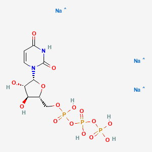 molecular formula C9H15N2Na3O15P3 B12819983 CID 123134389 