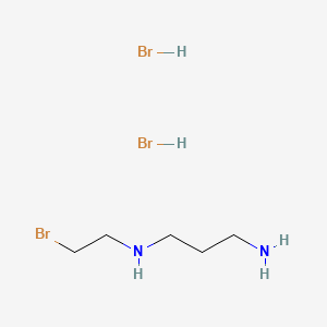 molecular formula C5H15Br3N2 B1282006 N-(2-溴乙基)-1,3-丙二胺二氢溴化物 CAS No. 23545-42-8