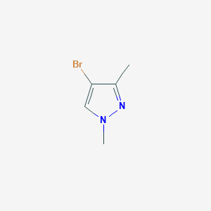 molecular formula C5H7BrN2 B1282026 4-bromo-1,3-dimethyl-1H-pyrazole CAS No. 5775-82-6