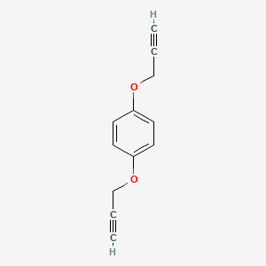 molecular formula C12H10O2 B1282030 1,4-Bis(2-propynyloxy)benzene CAS No. 34596-36-6