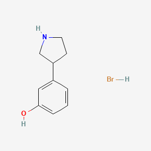 3-(Pyrrolidin-3-yl)phenol hydrobromide