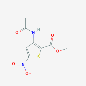Methyl 3-acetamido-5-nitrothiophene-2-carboxylate