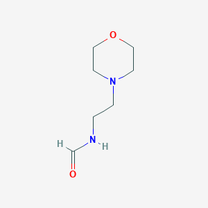 molecular formula C7H14N2O2 B1282053 N-[2-(morpholin-4-yl)ethyl]formamide CAS No. 78375-50-5