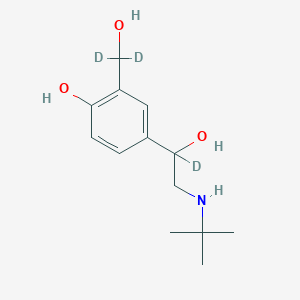 molecular formula C13H21NO3 B1282054 Salbutamol-D3 