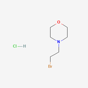 molecular formula C6H13BrClNO B1282061 4-(2-Bromoethyl)morpholine hydrochloride CAS No. 89583-06-2