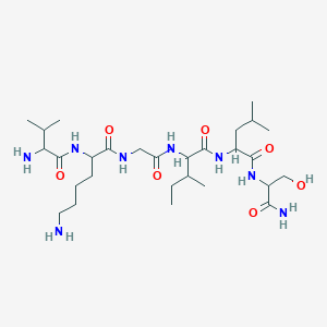 molecular formula C28H54N8O7 B12820677 Vkgils 