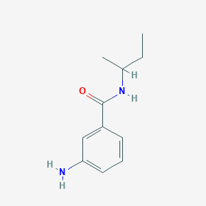 molecular formula C11H16N2O B1282070 3-Amino-N-(sec-butyl)benzamide CAS No. 81882-63-5