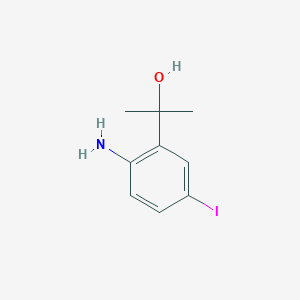 2-(2-Amino-5-iodophenyl)propan-2-ol