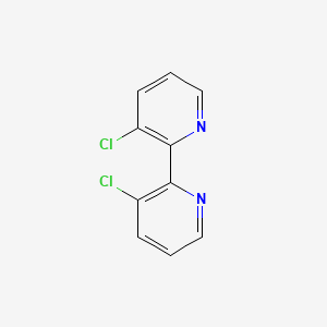 molecular formula C10H6Cl2N2 B12821224 3,3'-Dichloro-2,2'-bipyridine 