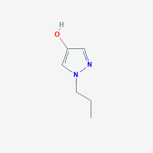 molecular formula C6H10N2O B1282125 1-Propyl-1H-pyrazol-4-ol CAS No. 78242-21-4