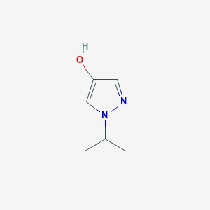 molecular formula C6H10N2O B1282126 1-(丙-2-基)-1H-吡唑-4-醇 CAS No. 75702-84-0