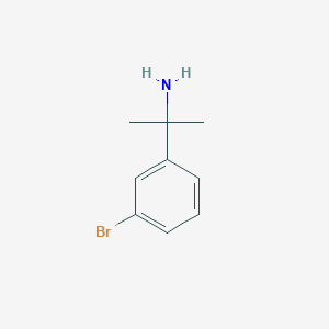 molecular formula C9H12BrN B1282138 1-(3-Bromophenyl)-1-methylethylamine CAS No. 74702-93-5