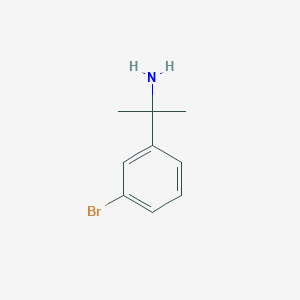 molecular formula C9H12BrN B1282138 1-(3-溴苯基)-1-甲基乙胺 CAS No. 74702-93-5