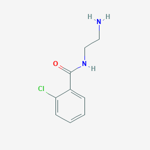 molecular formula C9H11ClN2O B1282141 N-(2-Aminoethyl)-2-chlorobenzamide CAS No. 65389-77-7