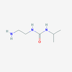 molecular formula C6H15N3O B1282145 1-(2-Aminoethyl)-3-isopropylurea CAS No. 53673-40-8