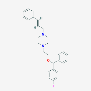 molecular formula C28H31IN2O B128217 4-Iodo-gbr CAS No. 148832-04-6