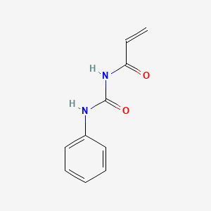 molecular formula C10H10N2O2 B1282172 1-Phenyl-3-(prop-2-enoyl)urea CAS No. 71868-35-4