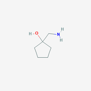 molecular formula C6H13NO B1282178 1-(Aminomethyl)cyclopentanol CAS No. 45511-81-7