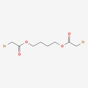 molecular formula C8H12Br2O4 B1282180 Butane-1,4-diyl bis(2-bromoacetate) CAS No. 67638-54-4
