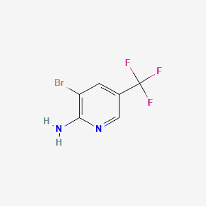 molecular formula C6H4BrF3N2 B1282194 2-氨基-3-溴-5-(三氟甲基)吡啶 CAS No. 79456-30-7