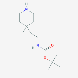 molecular formula C13H24N2O2 B12821940 tert-Butyl (6-azaspiro[2.5]octan-1-ylmethyl)carbamate 