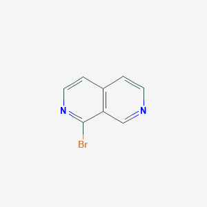 molecular formula C8H5BrN2 B1282205 1-Bromo-2,7-naphthyridine CAS No. 86278-61-7