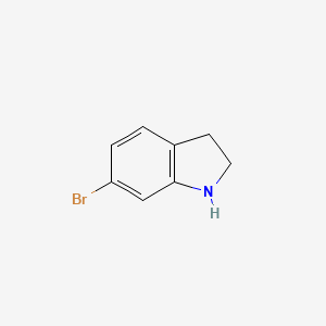 molecular formula C8H8BrN B1282224 6-溴吲哚 CAS No. 63839-24-7
