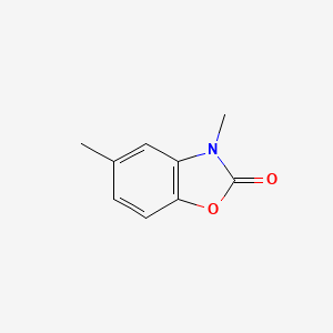 molecular formula C9H9NO2 B1282257 3,5-Dimethyl-2,3-dihydro-1,3-benzoxazol-2-one CAS No. 88882-28-4