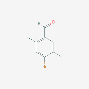 molecular formula C9H9BrO B1282258 4-溴-2,5-二甲基苯甲醛 CAS No. 88111-74-4