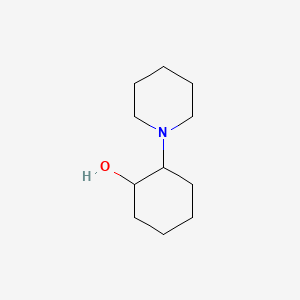molecular formula C11H21NO B1282260 2-Piperidin-1-yl-cyclohexanol CAS No. 7581-94-4