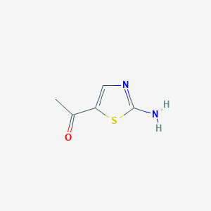 molecular formula C5H6N2OS B1282279 1-(2-Aminothiazol-5-YL)ethanone CAS No. 53159-71-0
