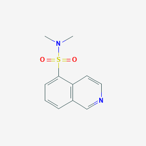 molecular formula C11H12N2O2S B1282283 N,N-Dimethylisoquinoline-5-sulfonamide CAS No. 84468-22-4