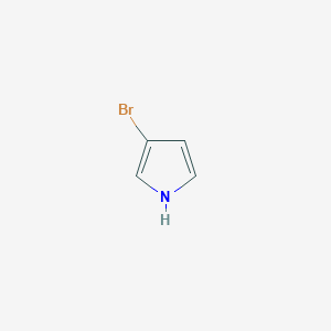 molecular formula C4H4BrN B1282299 3-bromo-1H-pyrrole CAS No. 87630-40-8