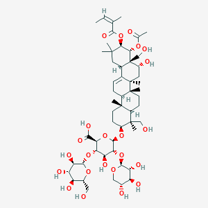 molecular formula C54H84O23 B128230 Escin IIB CAS No. 158800-83-0