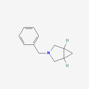 molecular formula C12H15N B1282309 3-苄基-3-氮杂双环[3.1.0]己烷 CAS No. 70110-45-1