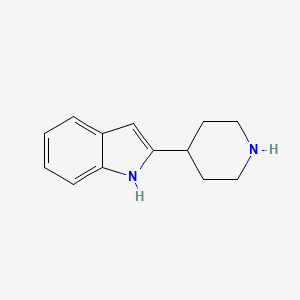 molecular formula C13H16N2 B1282318 2-(piperidin-4-yl)-1H-indole CAS No. 200714-50-7
