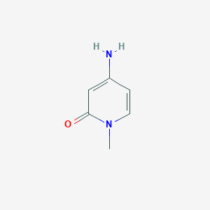 molecular formula C6H8N2O B1282342 4-Amino-1-methylpyridin-2(1H)-one CAS No. 952182-01-3