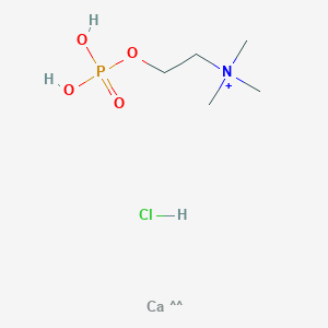 molecular formula C5H16CaClNO4P+ B12823608 CID 123134051 
