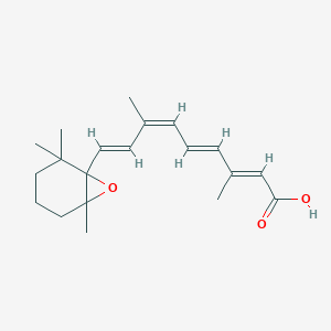 (2E,4E,6Z,8E)-3,7-Dimethyl-9-(2,2,6-trimethyl-7-oxabicyclo[4.1.0]heptan-1-yl)nona-2,4,6,8-tetraenoic acid