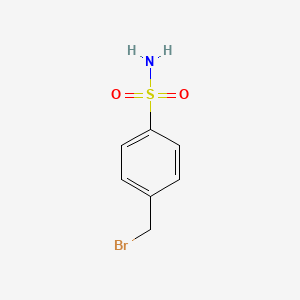 molecular formula C7H8BrNO2S B1282379 4-Bromomethylbenzenesulfonamide CAS No. 40724-47-8