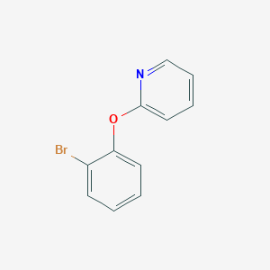 molecular formula C11H8BrNO B1282401 2-(2-Bromophenoxy)pyridine CAS No. 94191-74-9