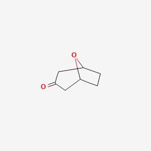 molecular formula C7H10O2 B1282416 8-Oxabicyclo[3.2.1]octan-3-one CAS No. 77745-32-5