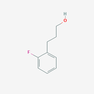 molecular formula C9H11FO B1282437 3-(2-Fluorophenyl)propan-1-ol CAS No. 76727-24-7