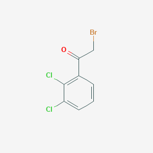molecular formula C8H5BrCl2O B1282442 2-溴-1-(2,3-二氯苯基)乙酮 CAS No. 343787-47-3
