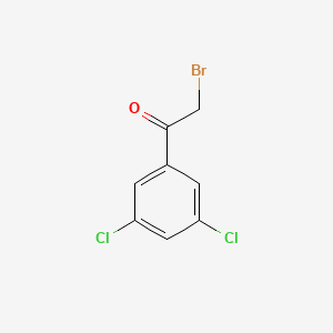 molecular formula C8H5BrCl2O B1282443 2-Bromo-1-(3,5-dichlorophenyl)ethanone CAS No. 53631-13-3