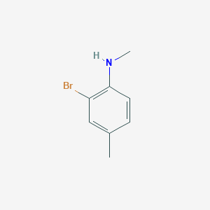 molecular formula C8H10BrN B1282453 2-溴-N,4-二甲基苯胺 CAS No. 81090-31-5