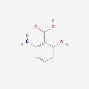 molecular formula C7H7NO3 B1282457 2-Amino-6-hydroxybenzoic acid CAS No. 567-62-4